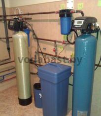 Система обезжелезивания и умягчения воды для частного дома